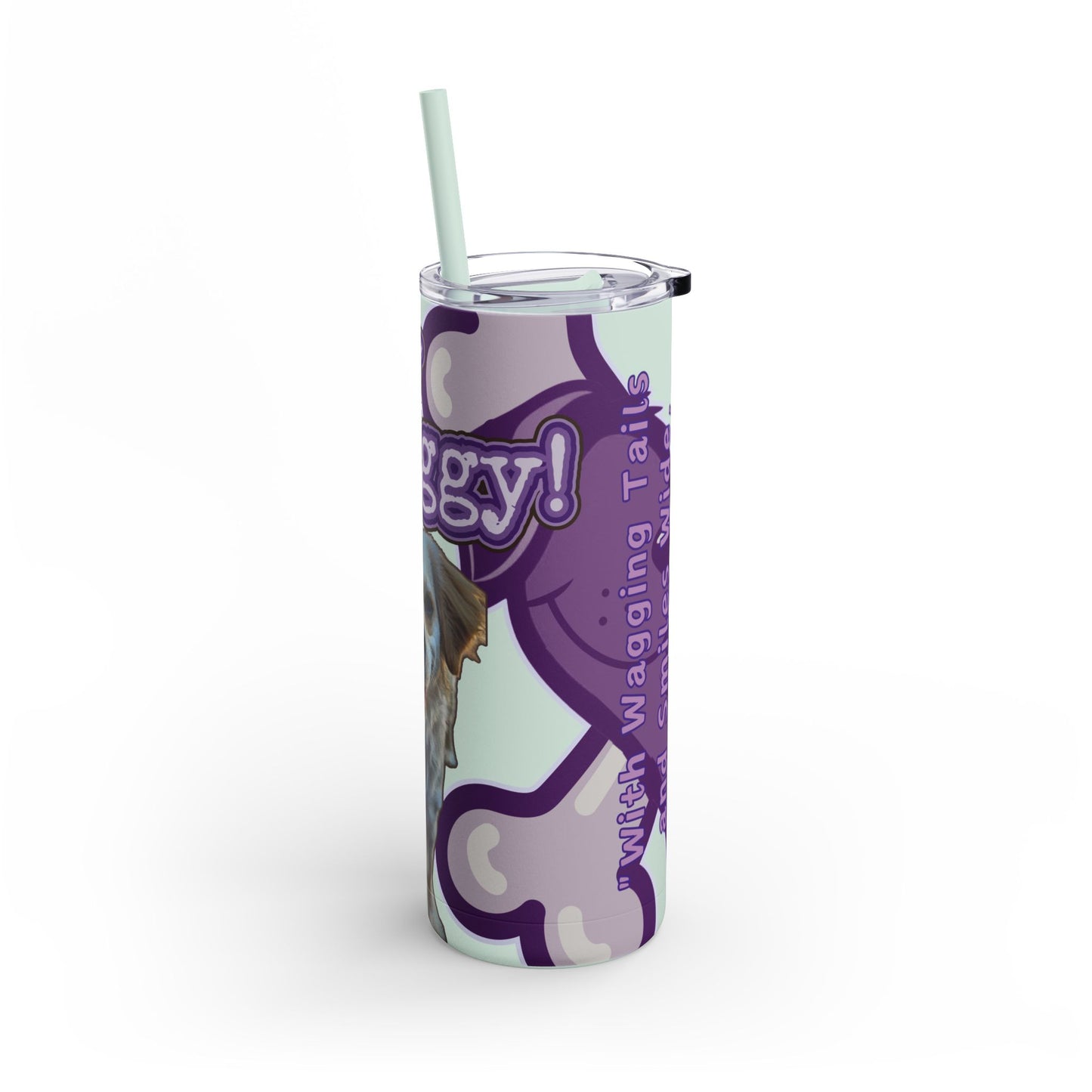 Stay Waggy! Super Cute Rescue Pup Tumbler