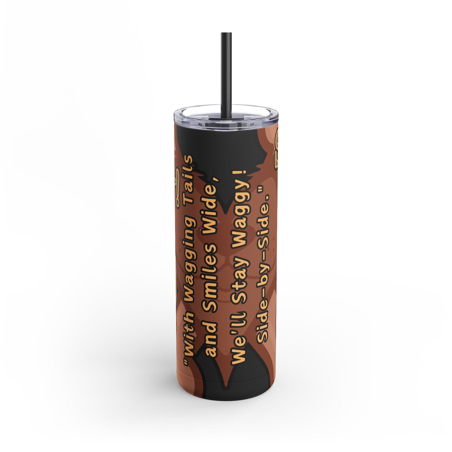 Cute Mutt Tumbler - Stay Waggy!