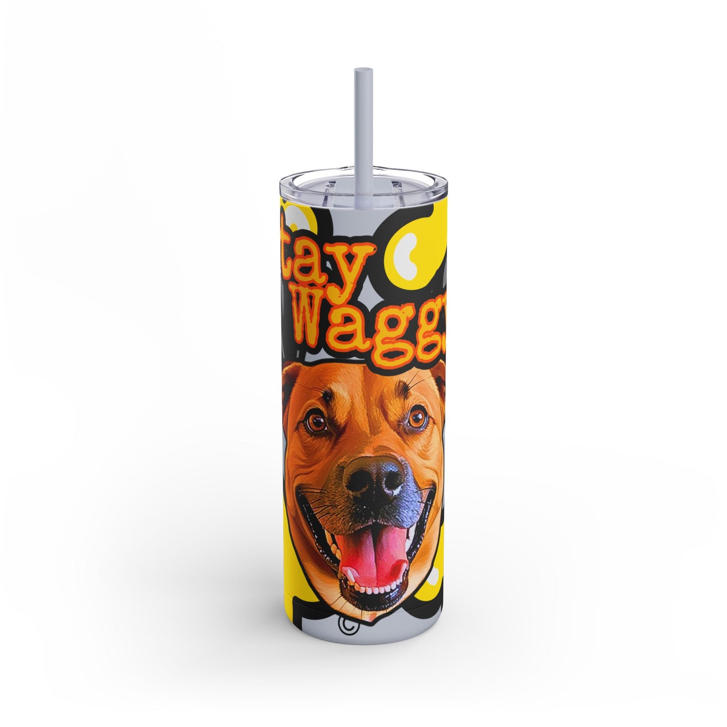 Mastiff Mix Tumbler/Mug - Stay Waggy