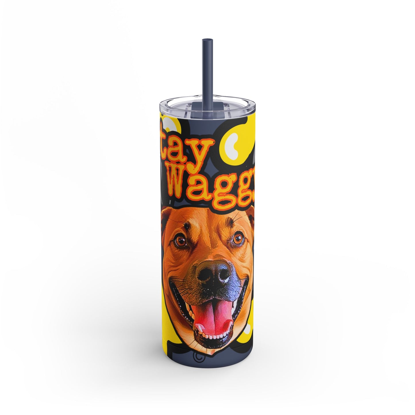 Mastiff Mix Tumbler/Mug - Stay Waggy
