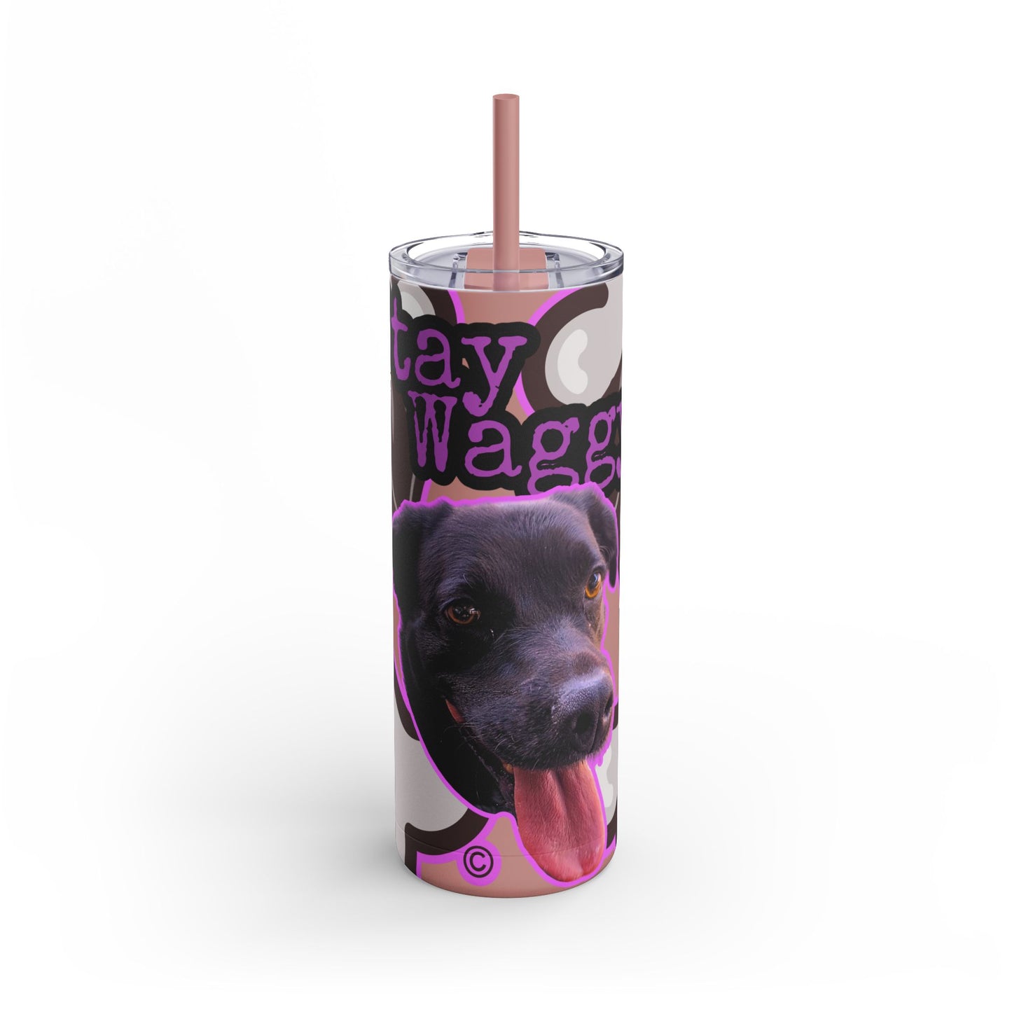 Cute Lab Mix Tumbler/ Mug - Stay Waggy!