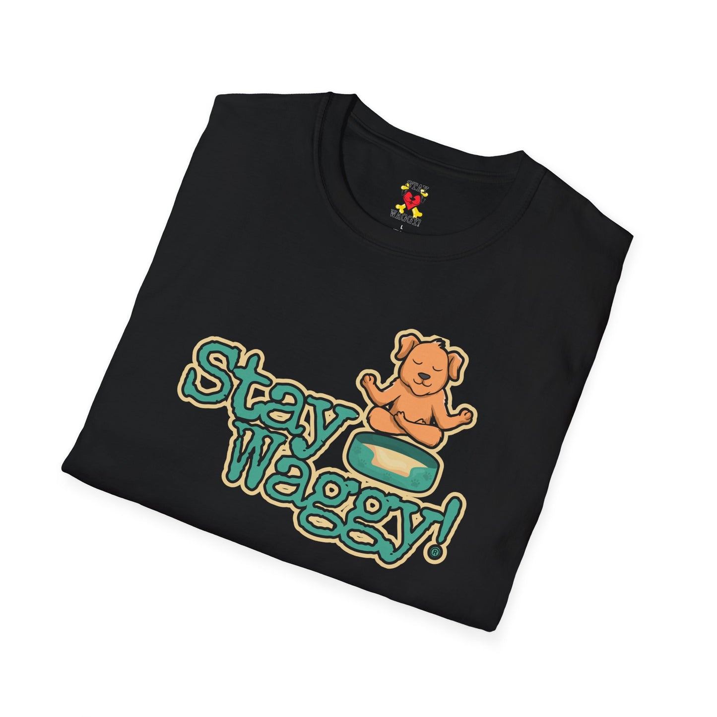 Zen Dog Funny Unisex T-Shirt - Stay Waggy!