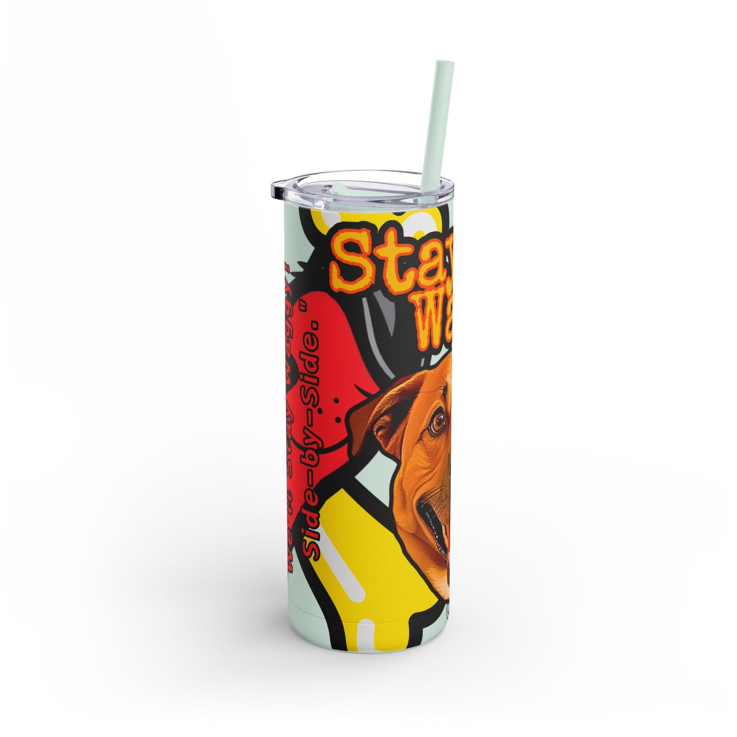 Mastiff Mix Tumbler/Mug - Stay Waggy