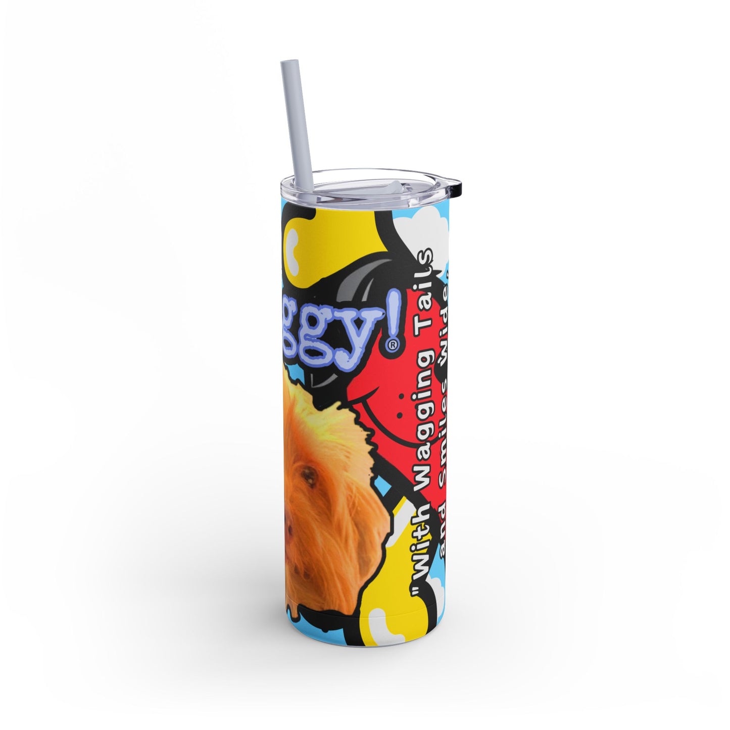 Yorkie Tumbler/Mug - Stay Waggy!