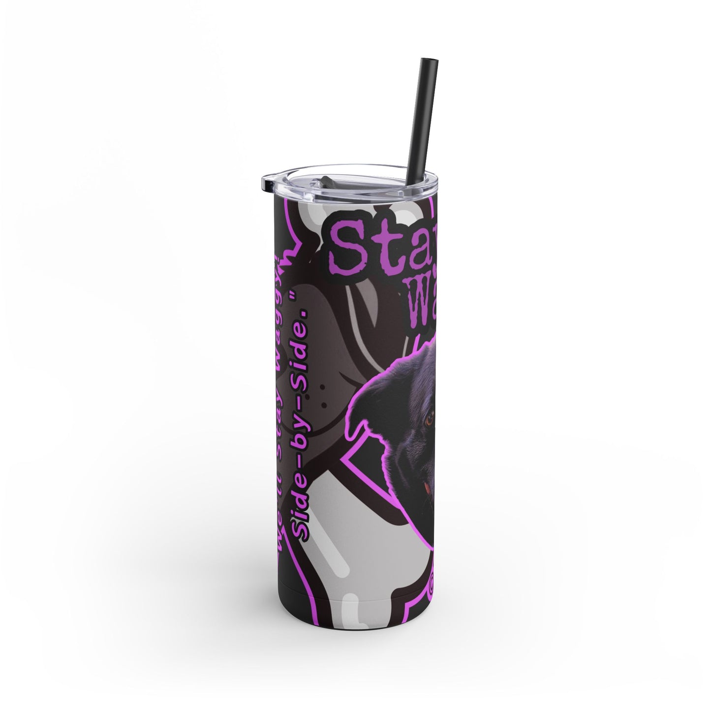 Cute Lab Mix Tumbler/ Mug - Stay Waggy!