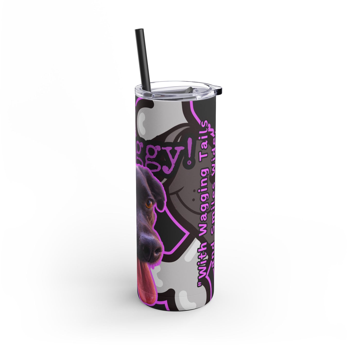 Cute Lab Mix Tumbler/ Mug - Stay Waggy!