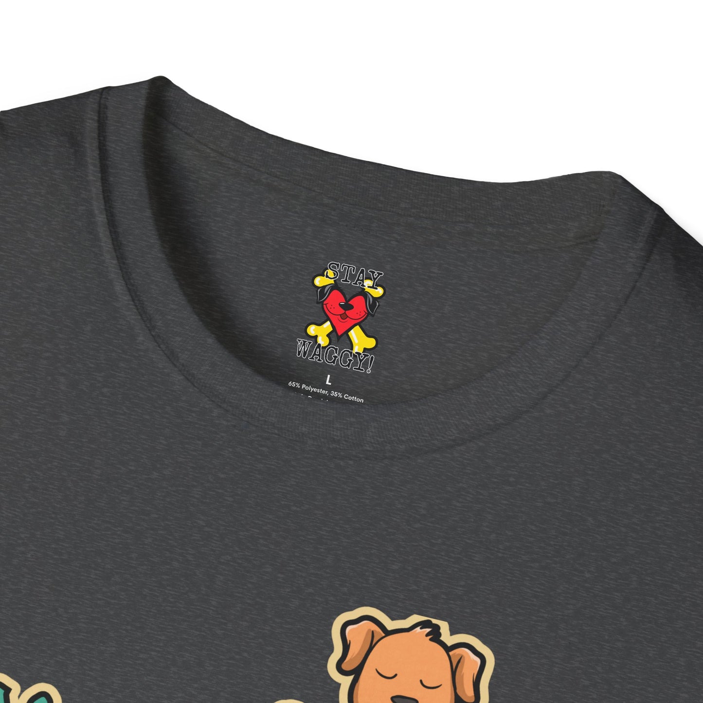 Zen Dog Funny Unisex T-Shirt - Stay Waggy!