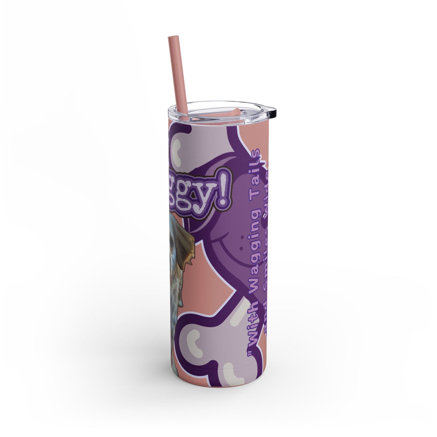 Stay Waggy! Super Cute Rescue Pup Tumbler