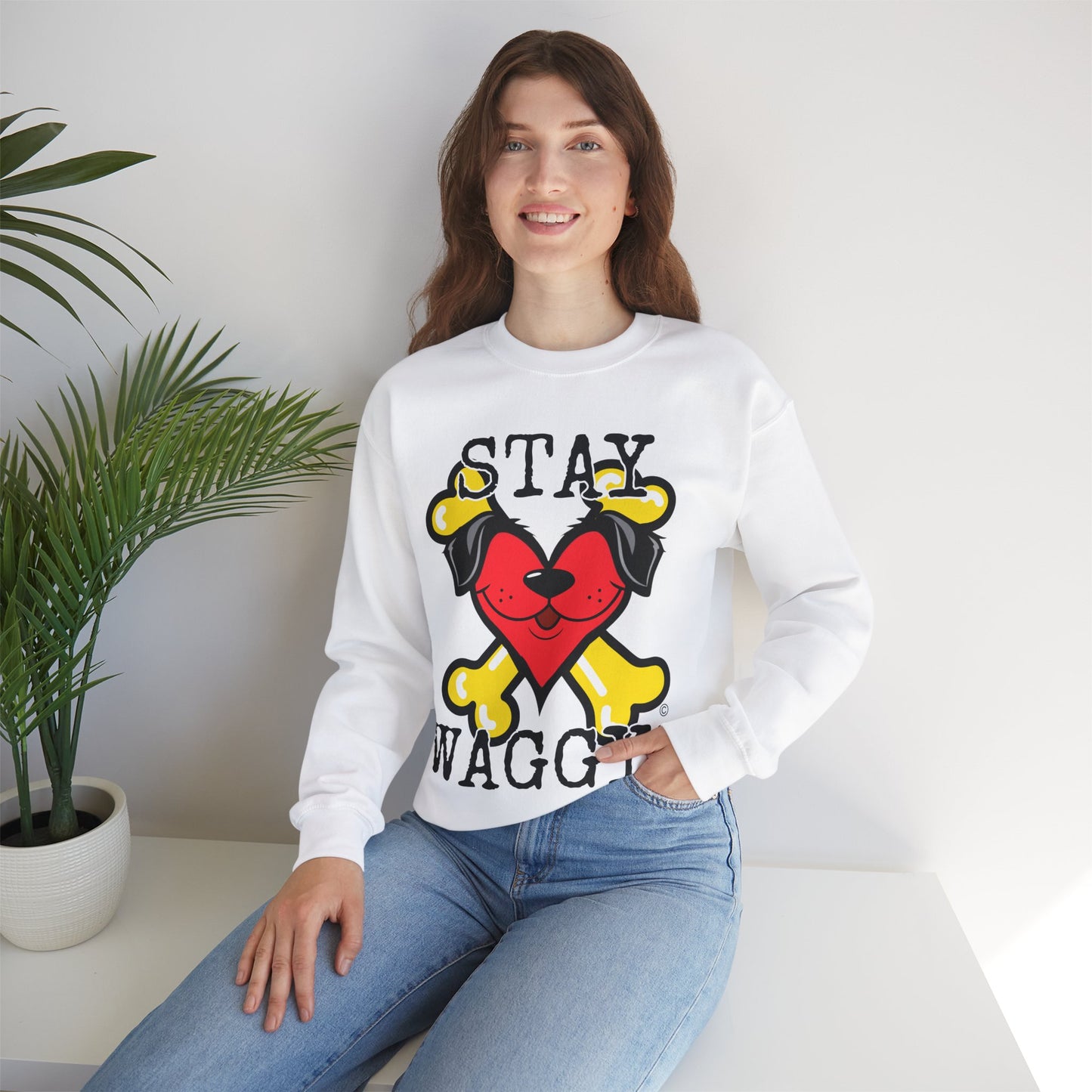 Stay Waggy! Logo Sweatshirt