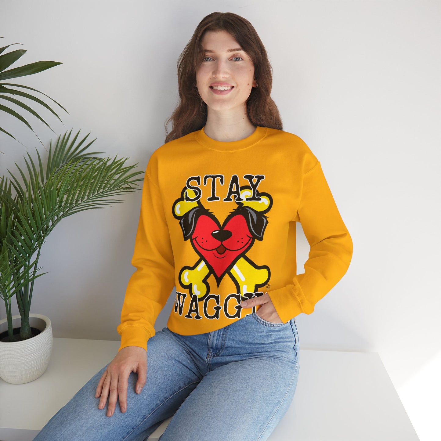 Stay Waggy! Logo Sweatshirt