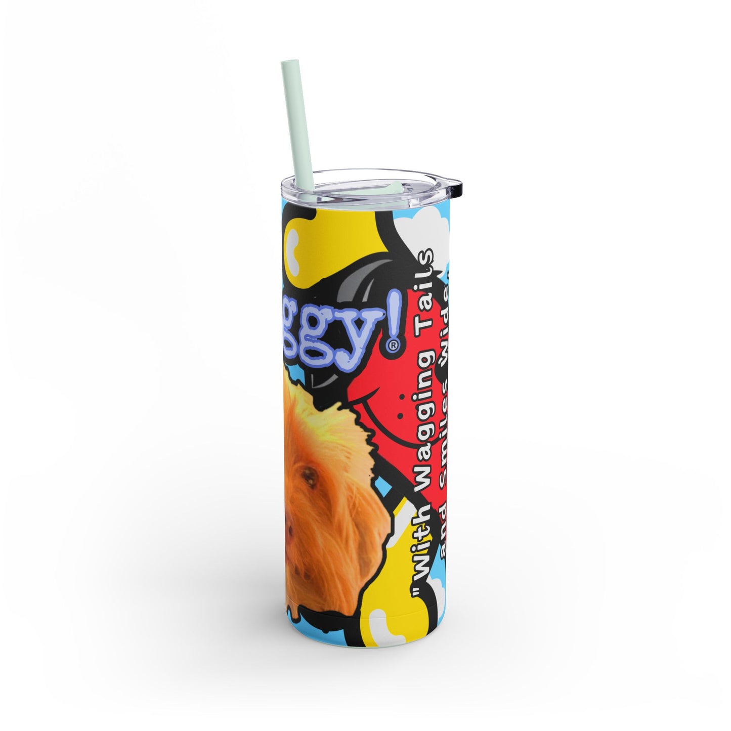Yorkie Tumbler/Mug - Stay Waggy!