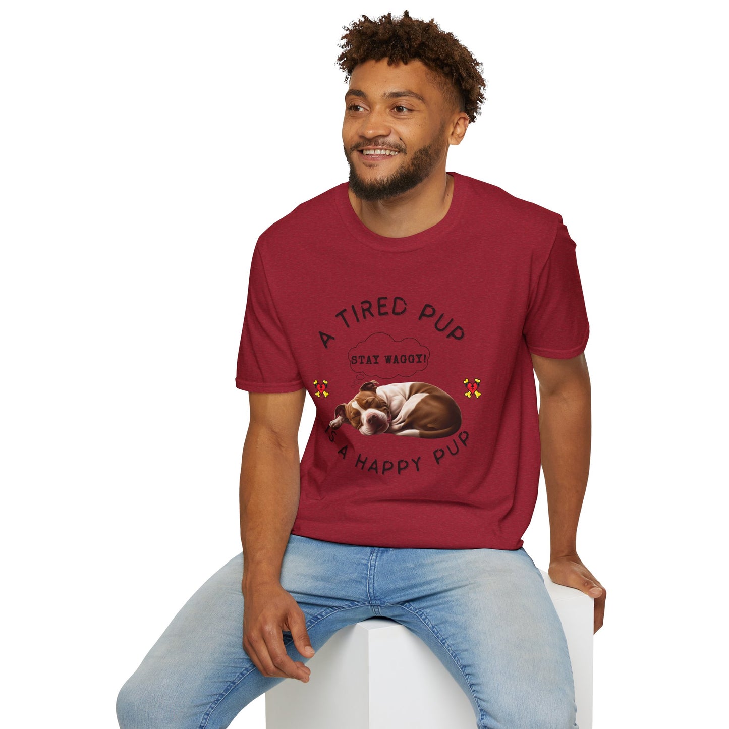 Dreaming Pitty Unisex T-Shirt - Stay Waggy!