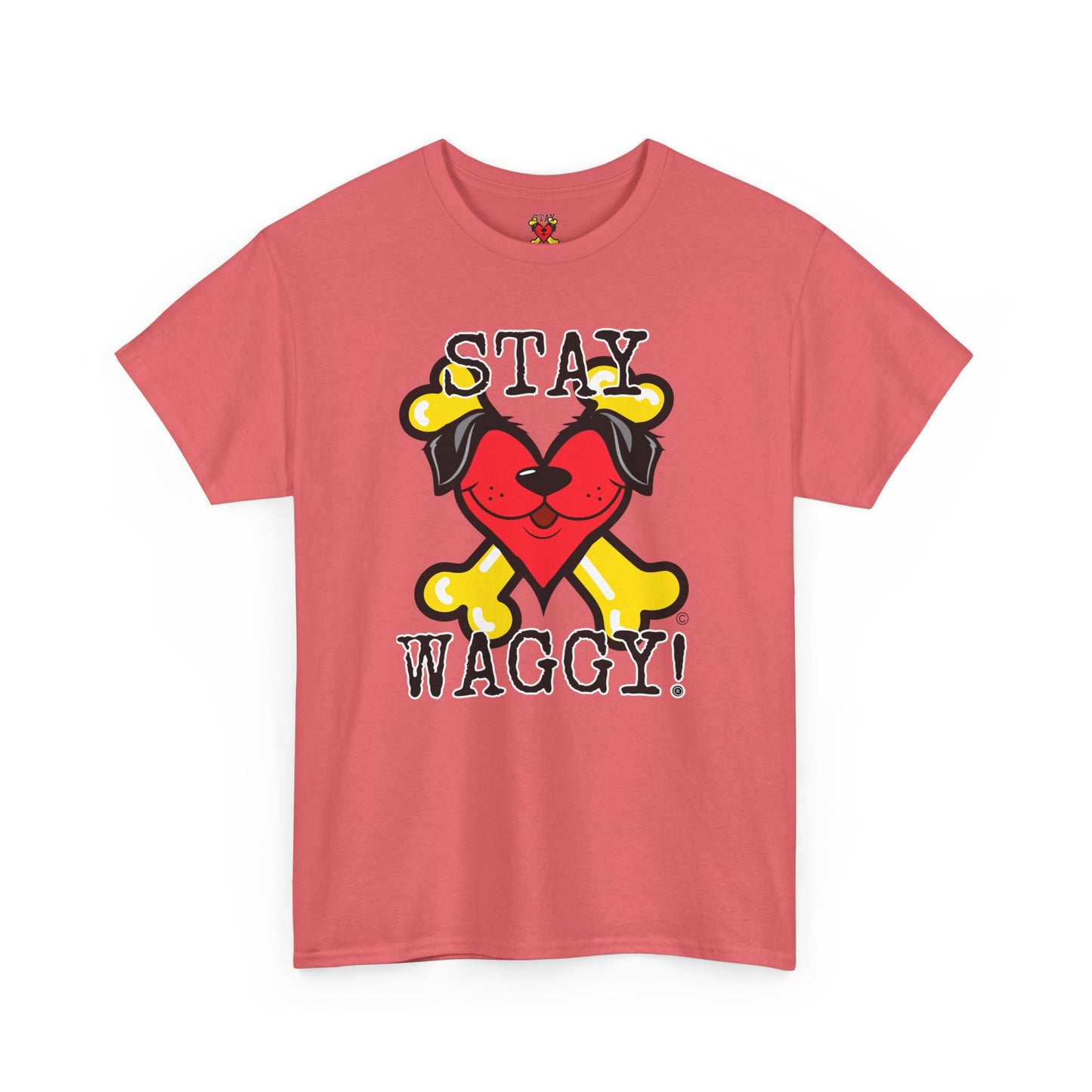 Stay Waggy! Logo T-Shirt for Dog Lovers