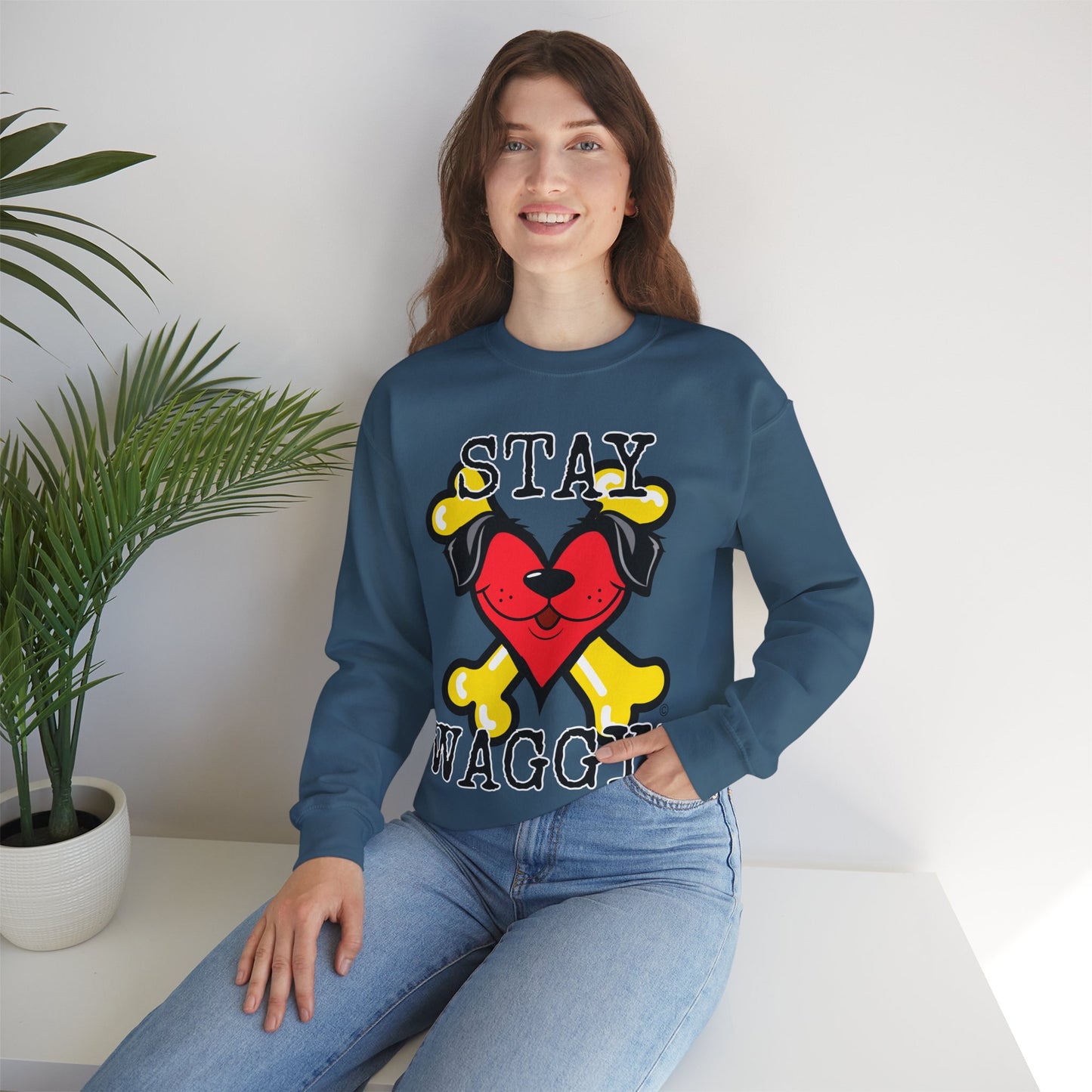 Stay Waggy! Logo Sweatshirt