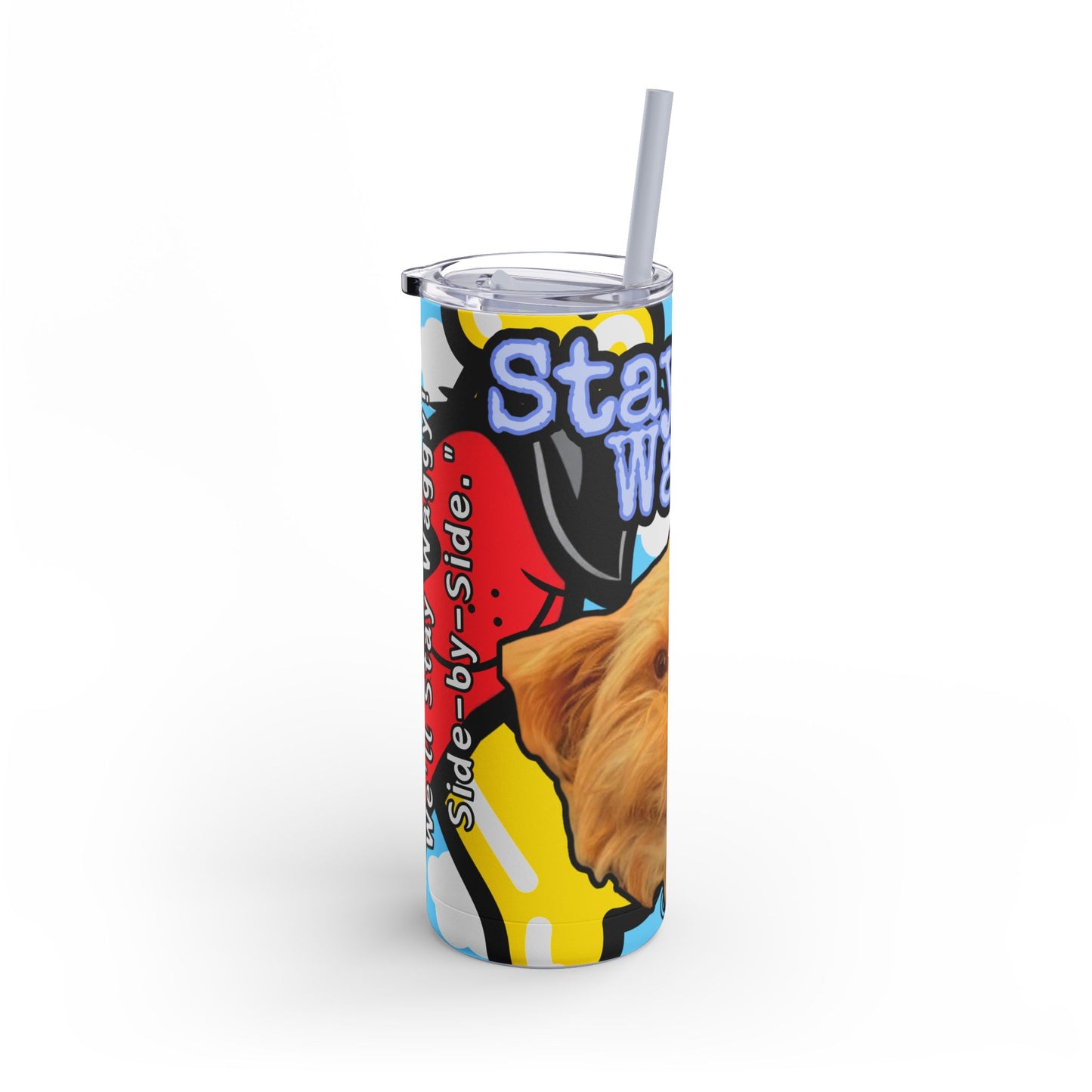 Yorkie Tumbler/Mug - Stay Waggy!
