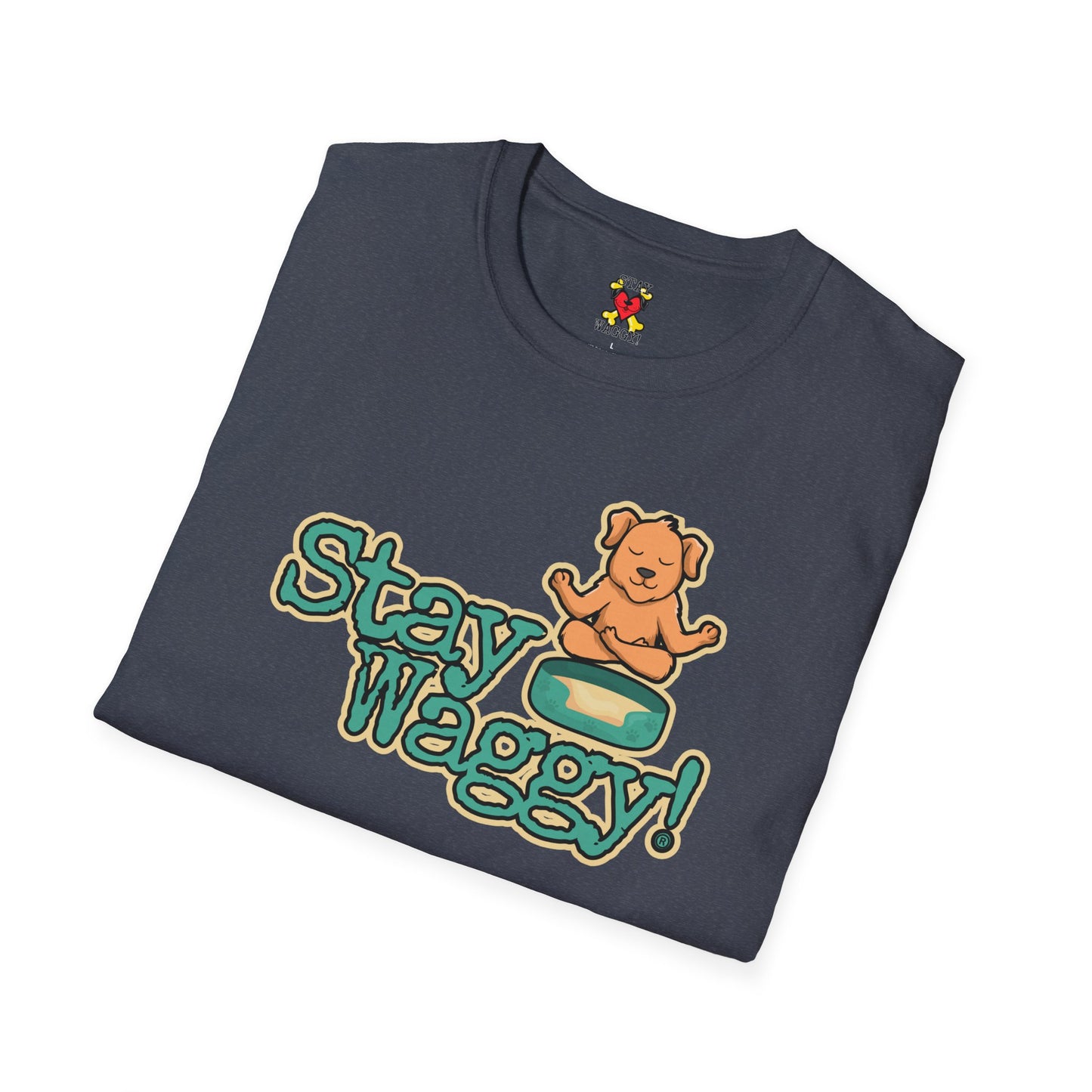 Zen Dog Funny Unisex T-Shirt - Stay Waggy!