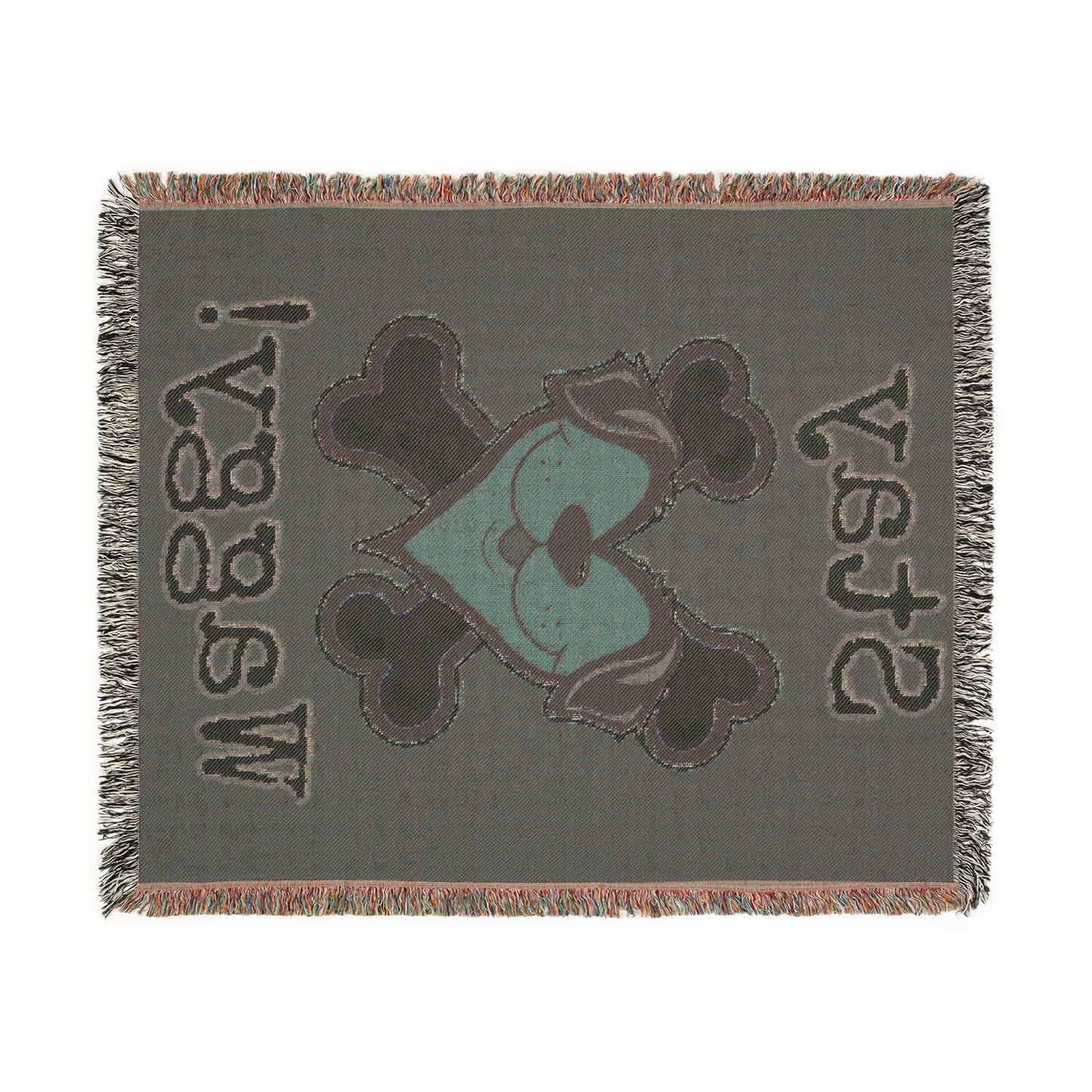 Dog Lover Woven Blanket - Stay Waggy!