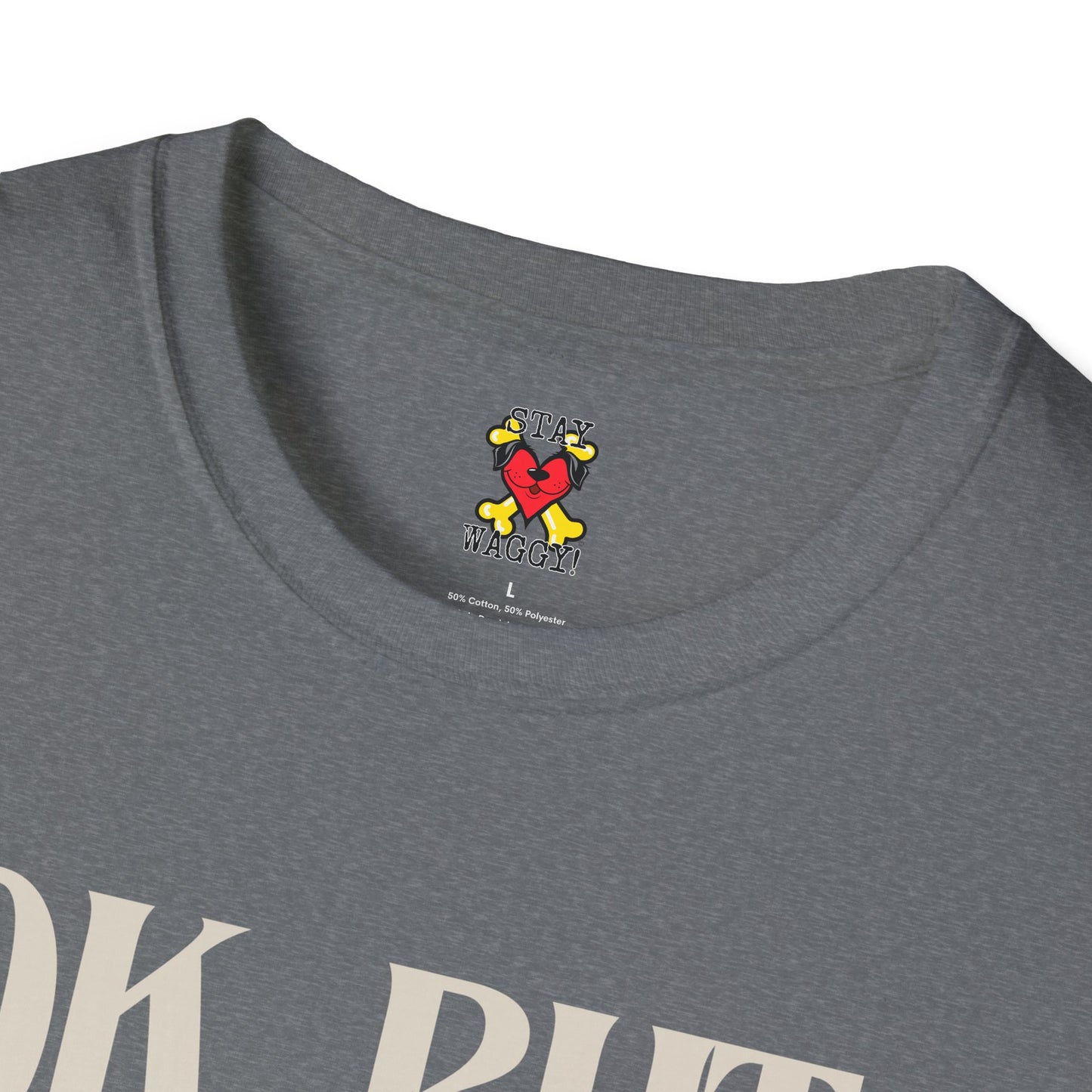 Playful But First a Pup Cup Dog Lover T-Shirt - Stay Waggy!