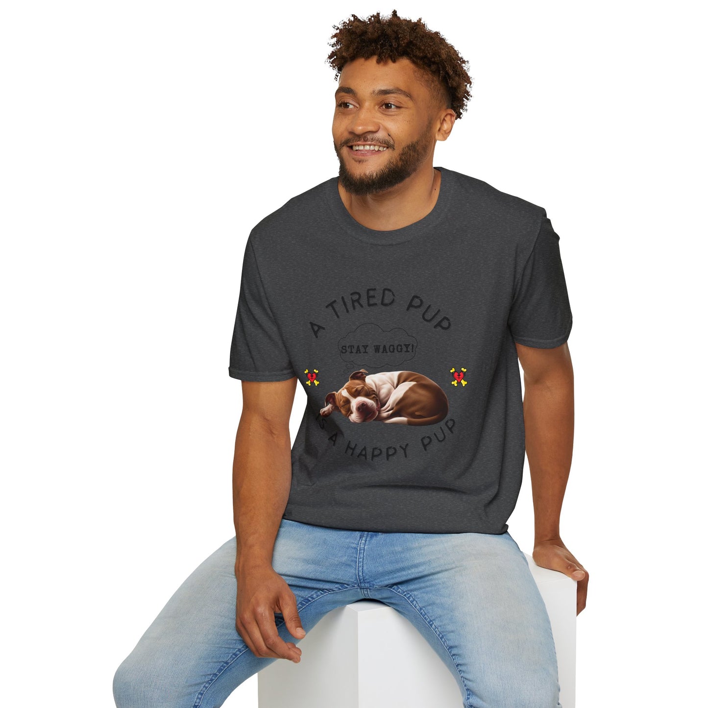 Dreaming Pitty Unisex T-Shirt - Stay Waggy!