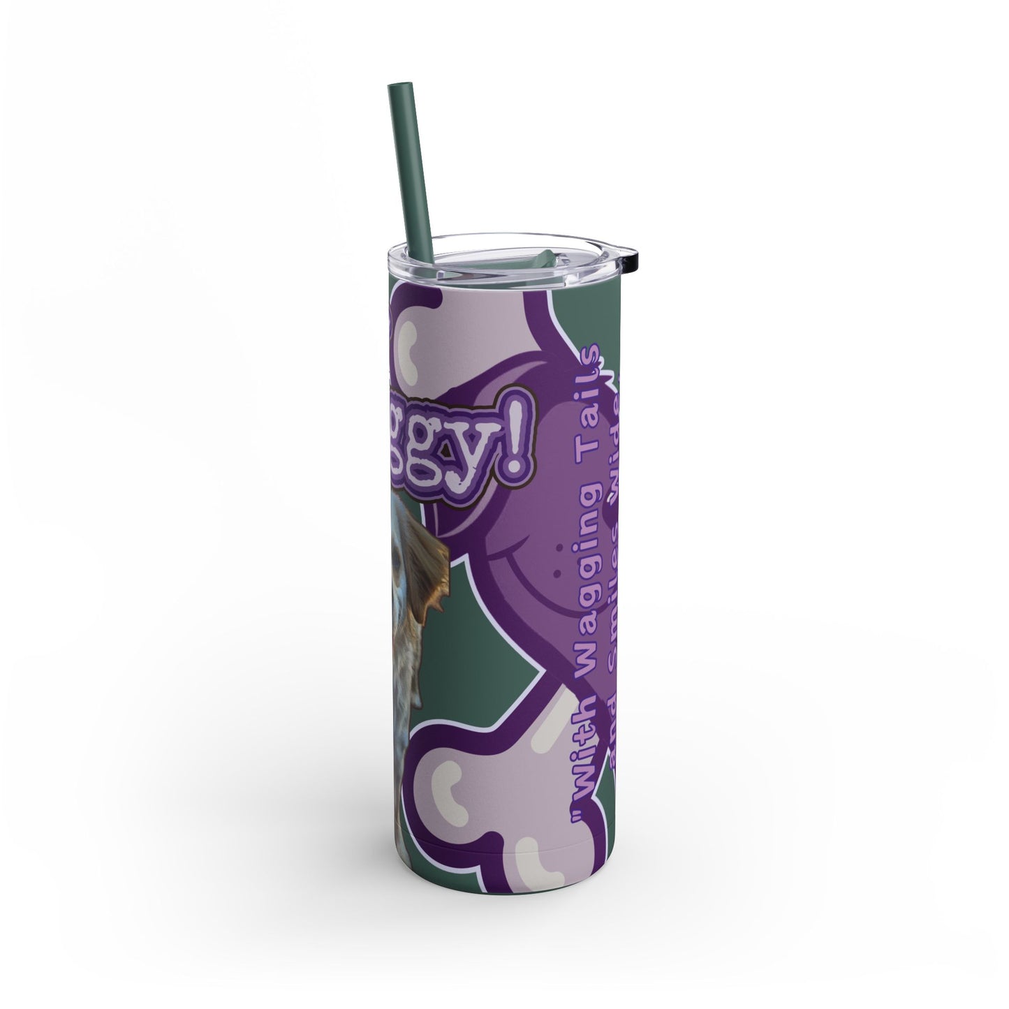 Stay Waggy! Super Cute Rescue Pup Tumbler