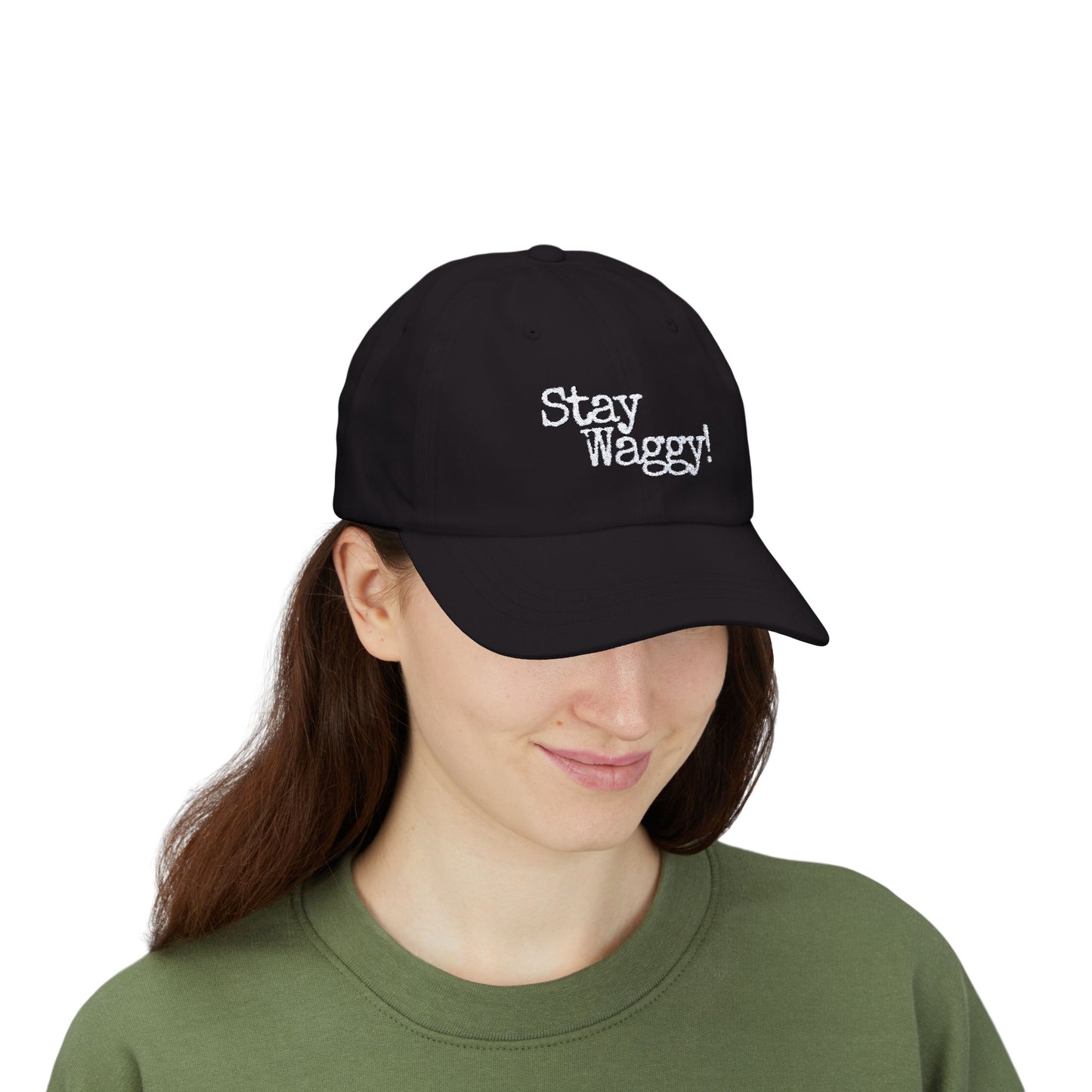 Stay Waggy! Embroidered Hat
