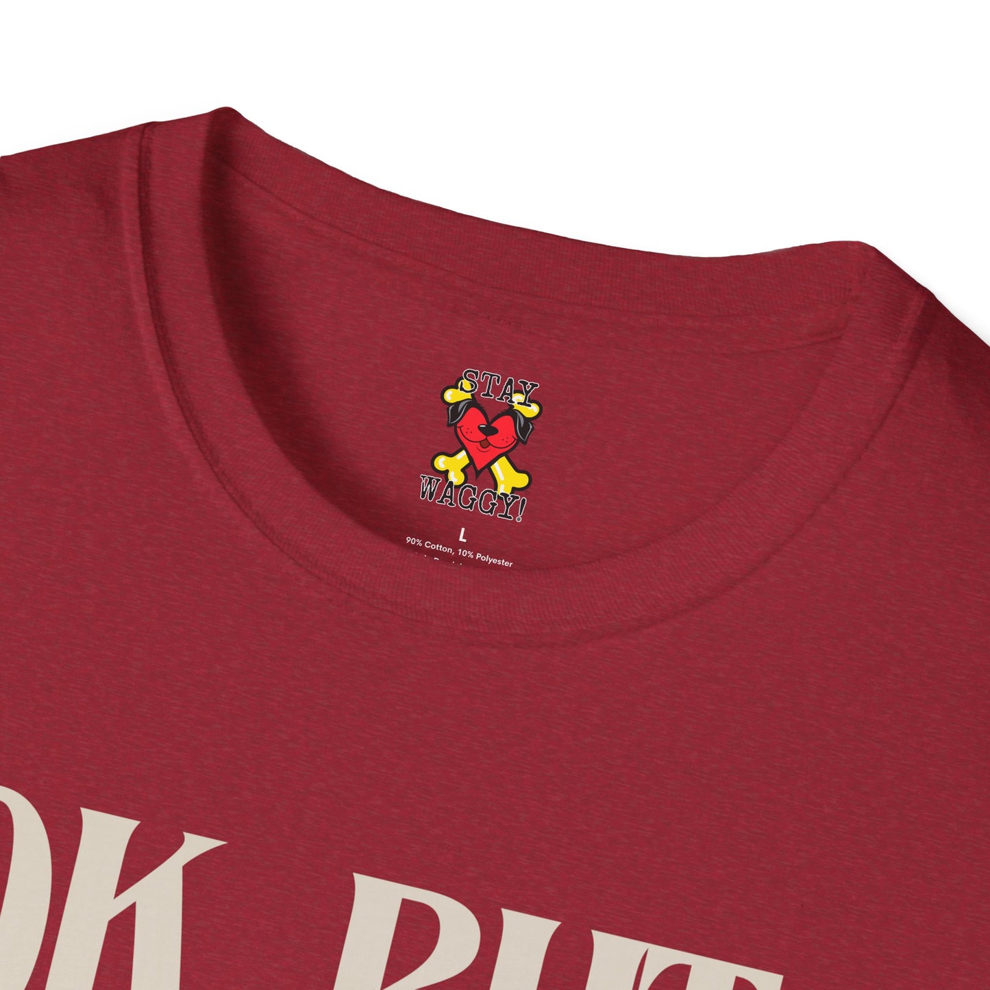 Playful But First a Pup Cup Dog Lover T-Shirt - Stay Waggy!