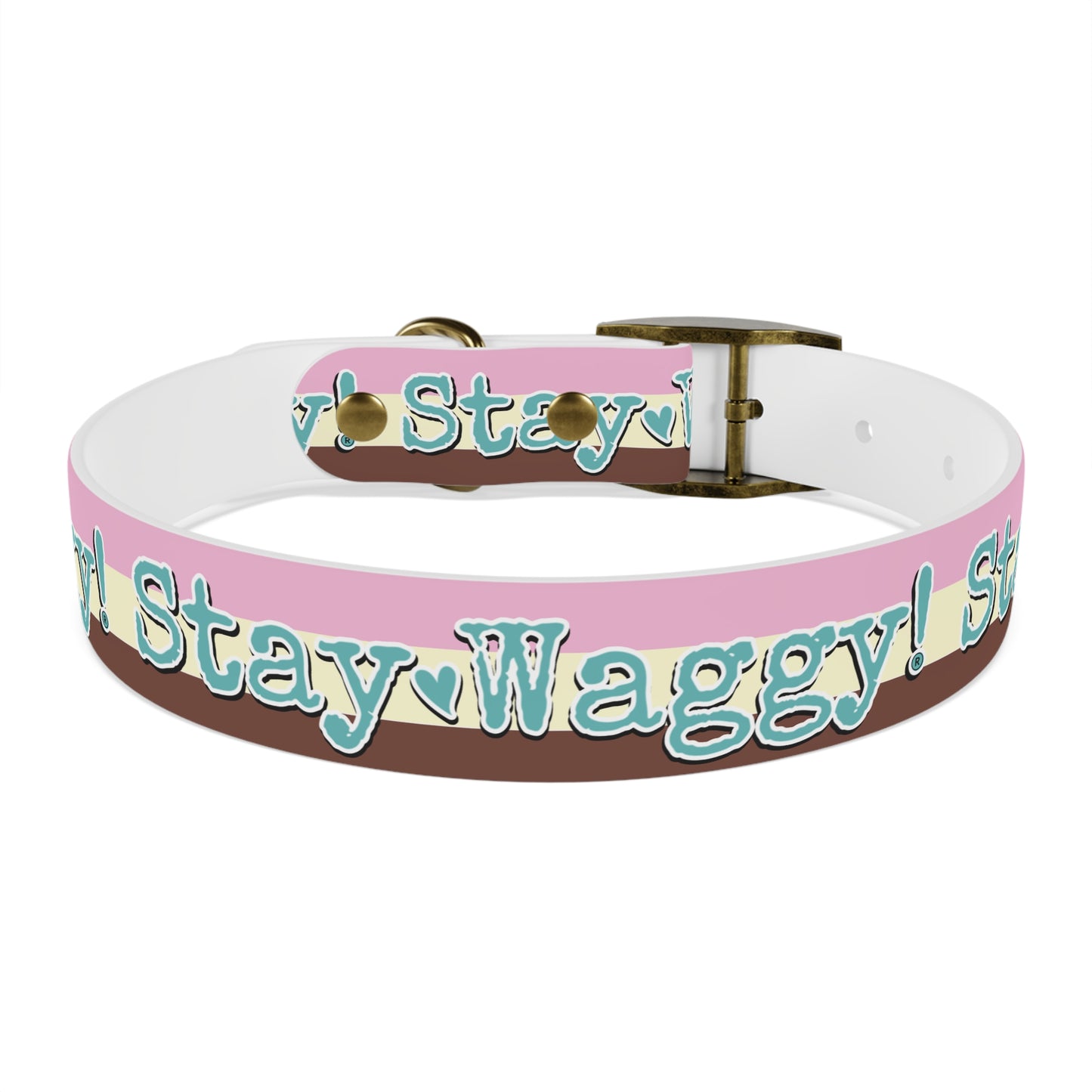 Stay Waggy! Neapolitan Dog Collar