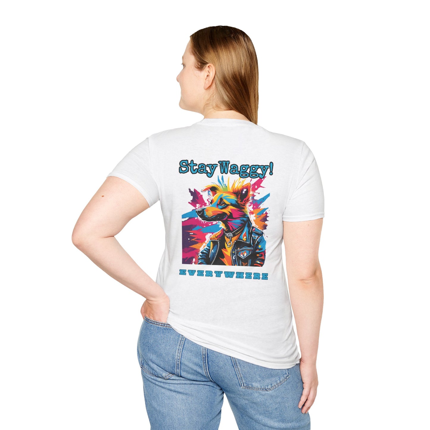 Stay Waggy! Everywhere Unisex T-Shirt