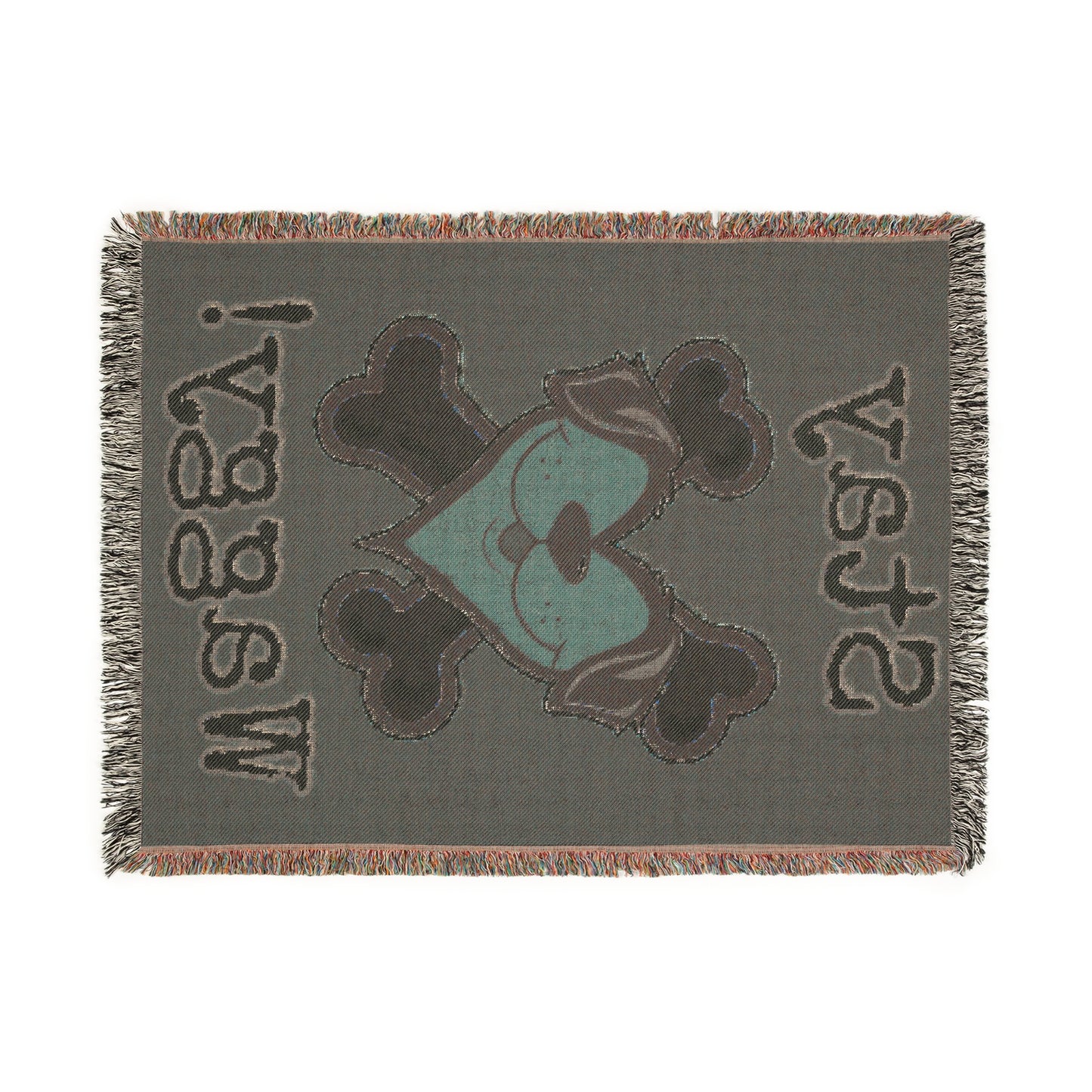 Dog Lover Woven Blanket - Stay Waggy!