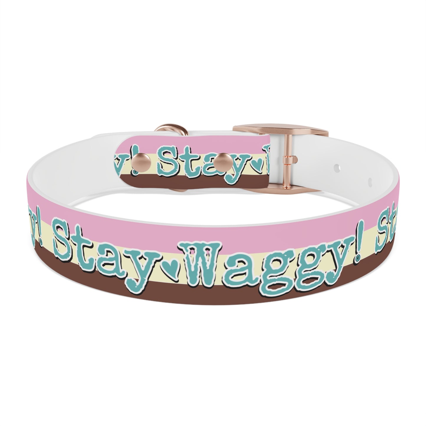 Stay Waggy! Neapolitan Dog Collar