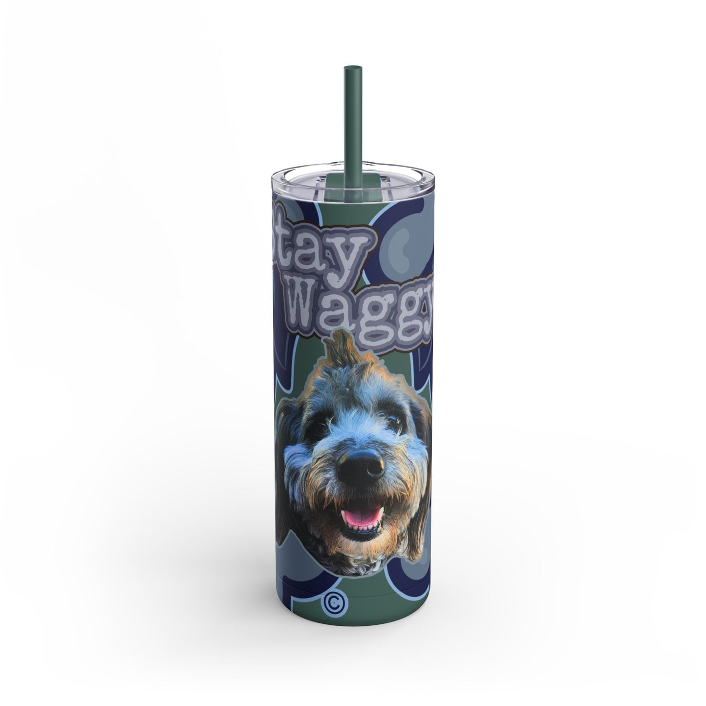 Cute Doodle Tumbler - Stay Waggy!