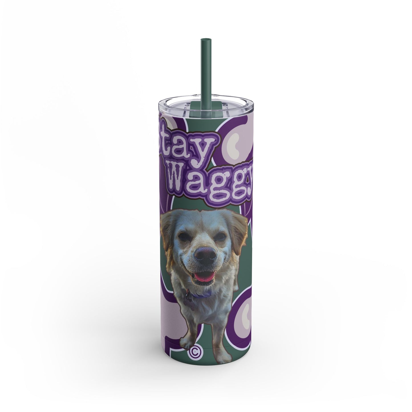 Stay Waggy! Super Cute Rescue Pup Tumbler