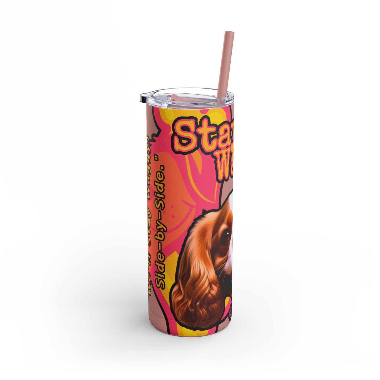 King Charles Spaniel Tumbler/Mug- Stay Waggy!