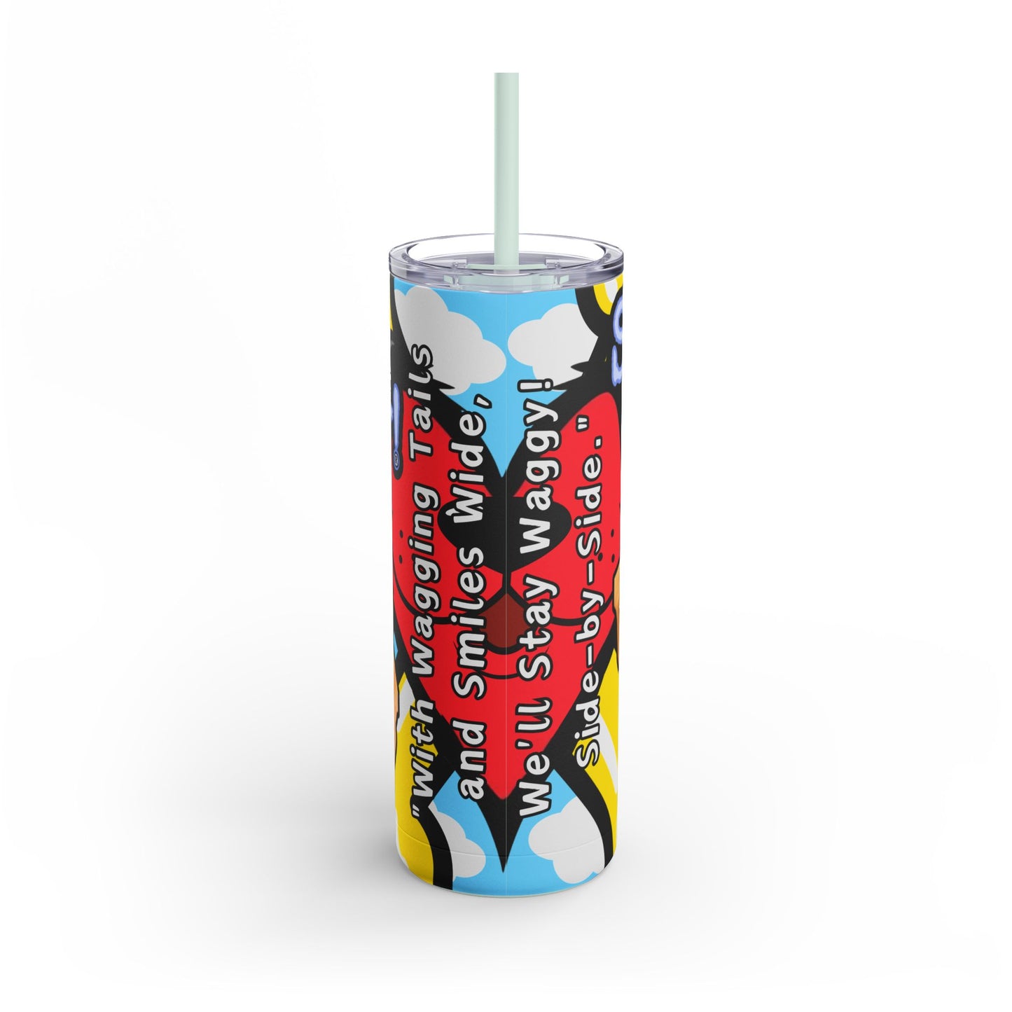 Yorkie Tumbler/Mug - Stay Waggy!