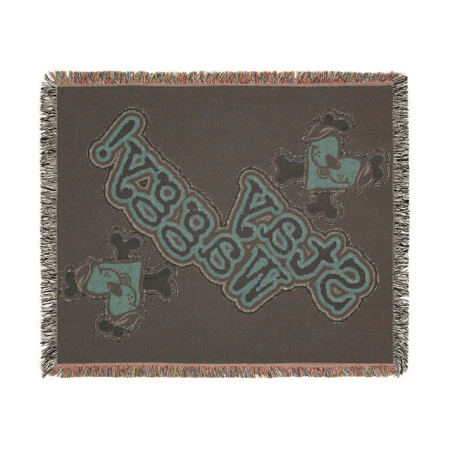 Woven Blanket For Dog Lovers - Stay Waggy!