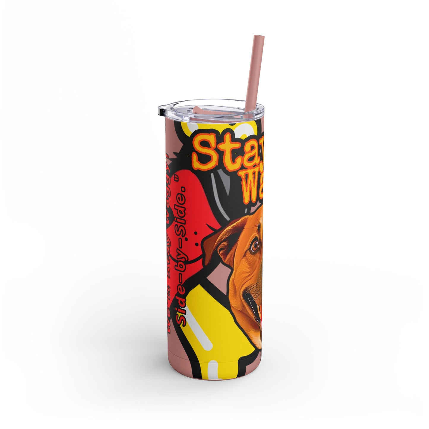 Mastiff Mix Tumbler/Mug - Stay Waggy