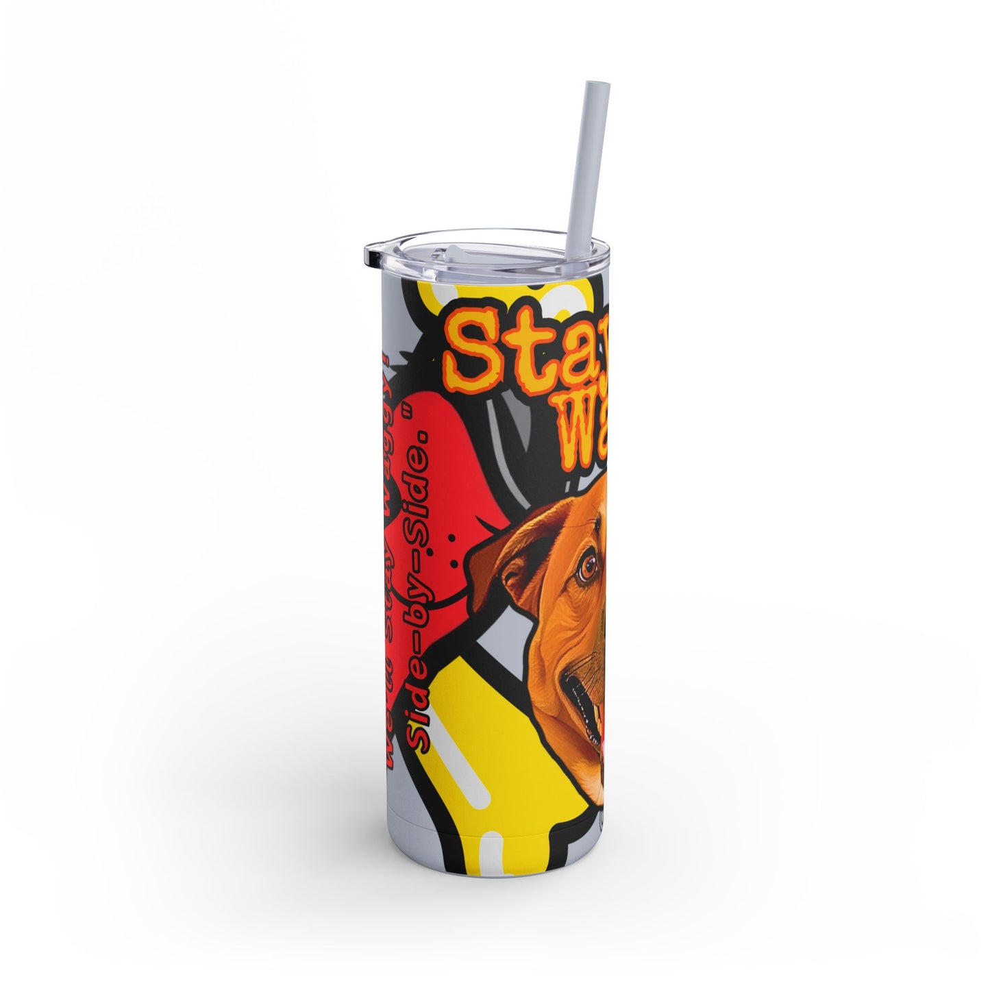 Mastiff Mix Tumbler/Mug - Stay Waggy