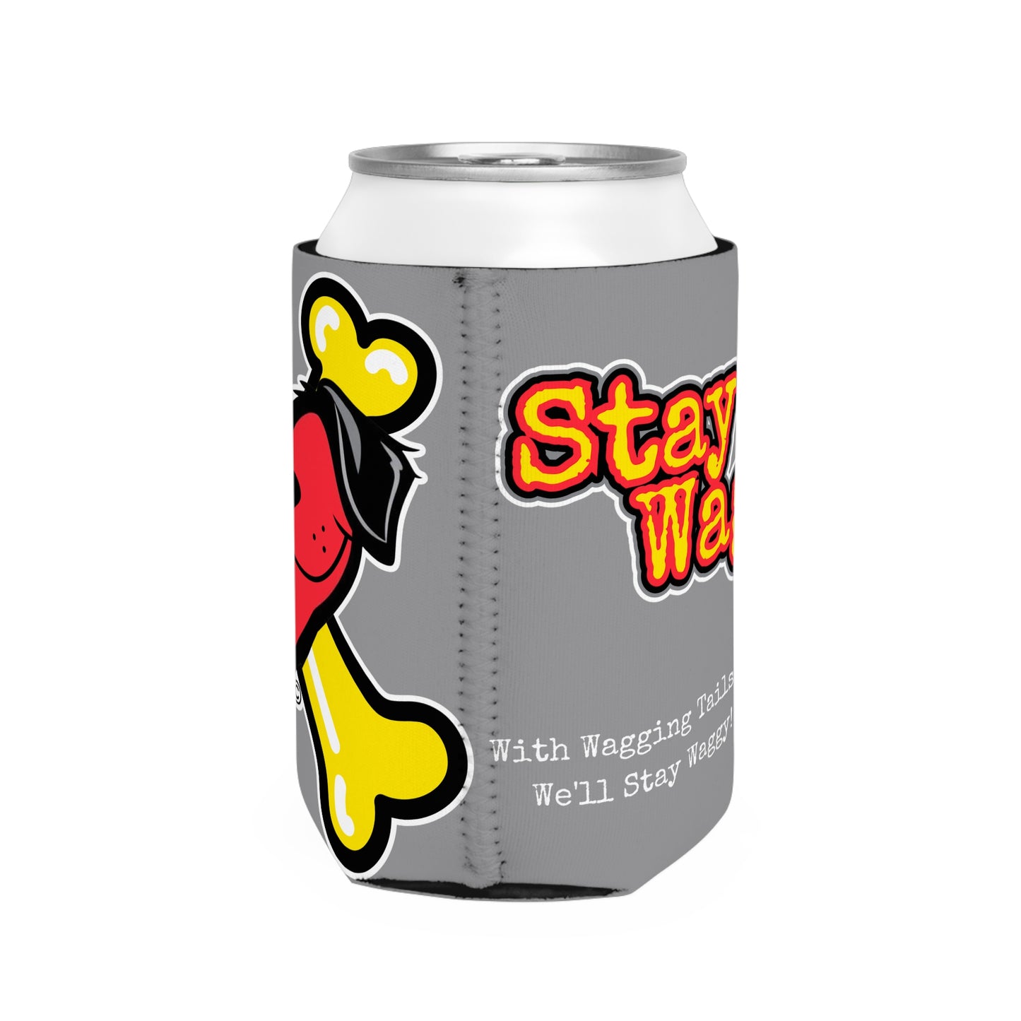Stay Waggy! Cooler Sleeve