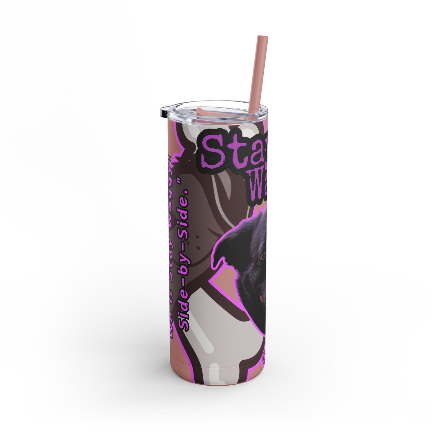 Cute Lab Mix Tumbler/ Mug - Stay Waggy!