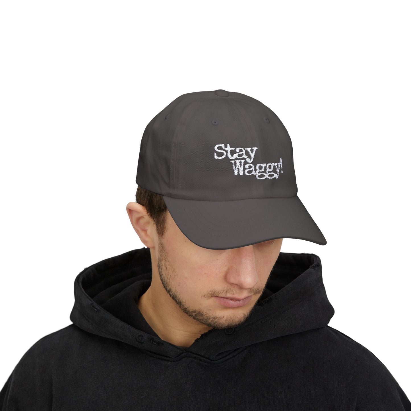 Stay Waggy! Embroidered Hat
