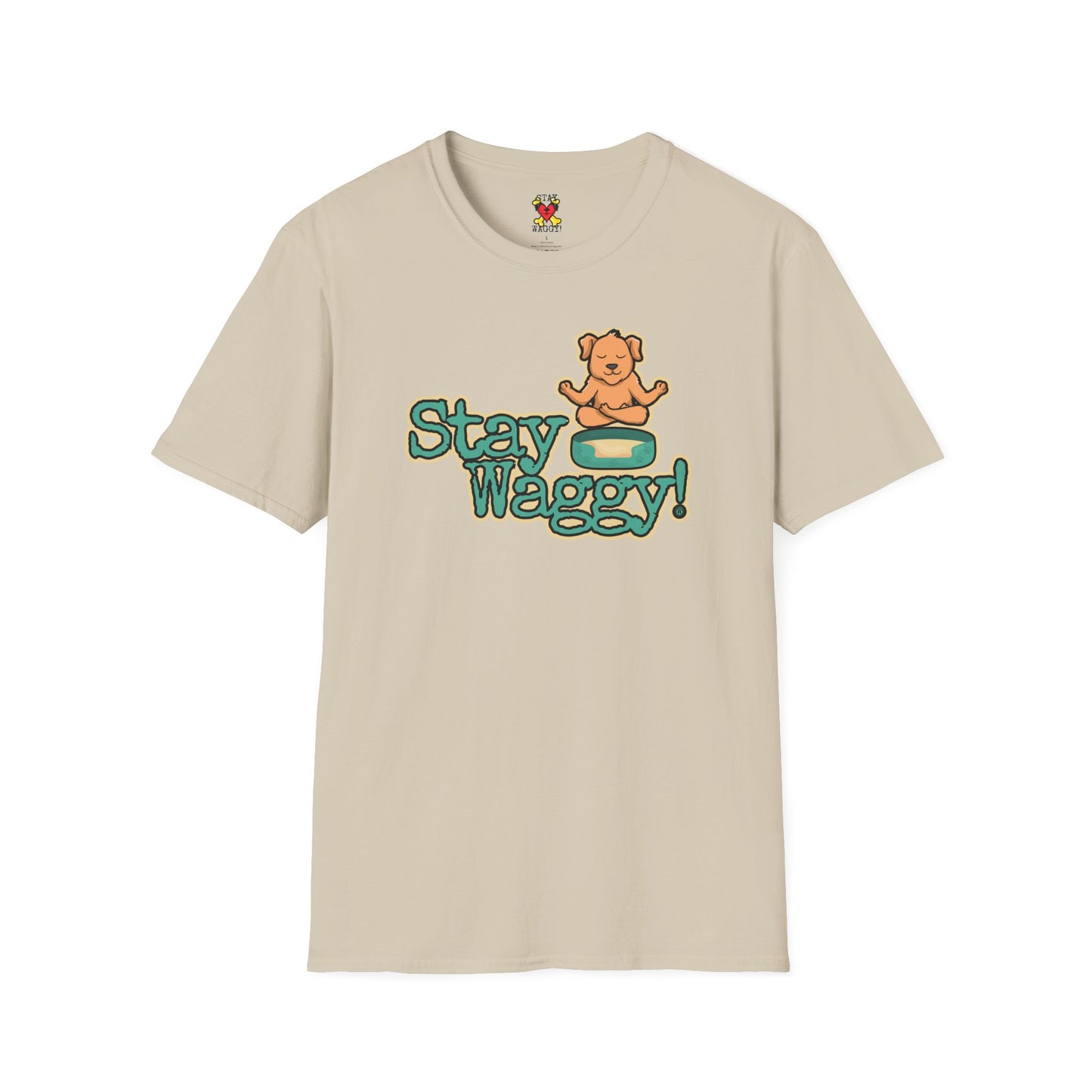 Zen Dog Funny Unisex T-Shirt - Stay Waggy!