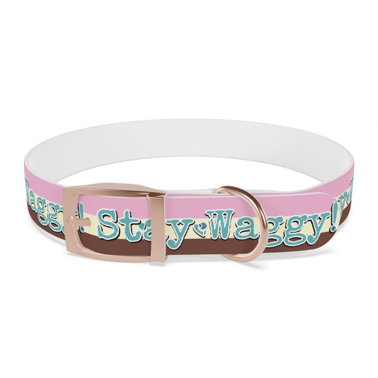 Stay Waggy! Neapolitan Dog Collar
