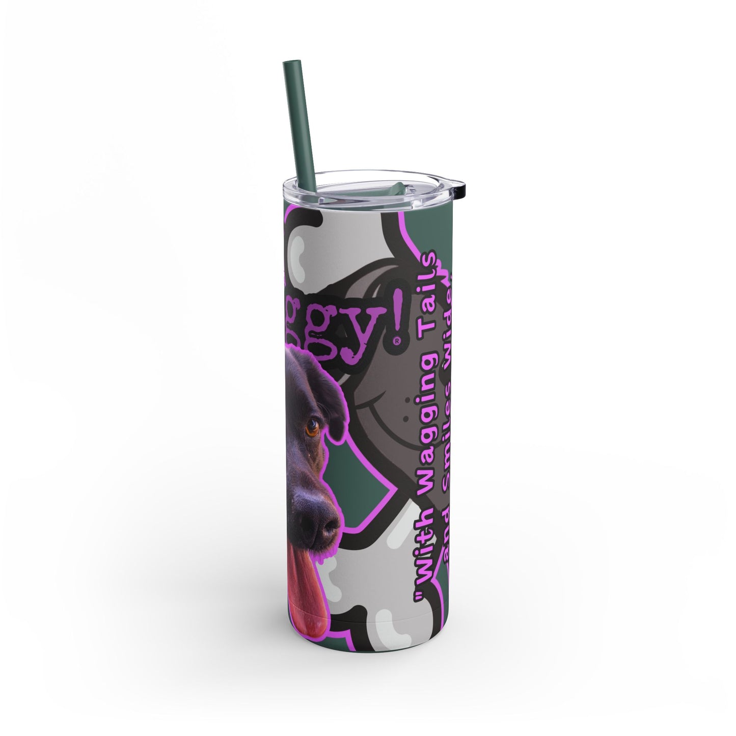 Cute Lab Mix Tumbler/ Mug - Stay Waggy!