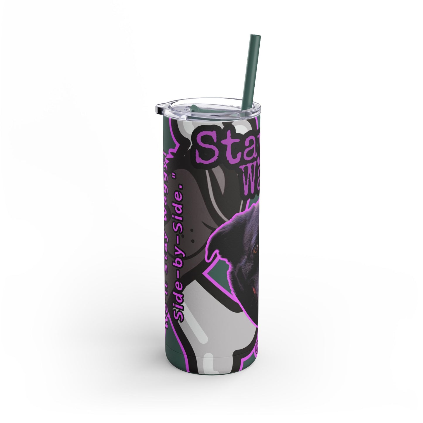Cute Lab Mix Tumbler/ Mug - Stay Waggy!