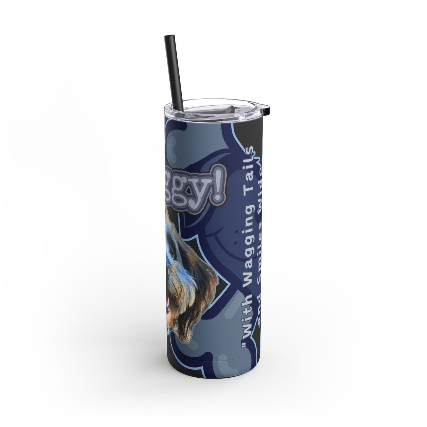 Cute Doodle Tumbler - Stay Waggy!