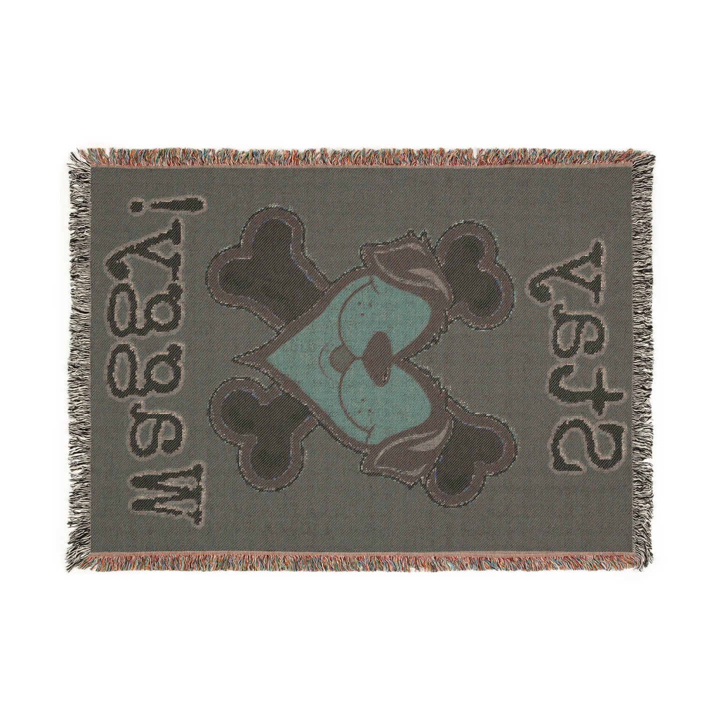 Dog Lover Woven Blanket - Stay Waggy!
