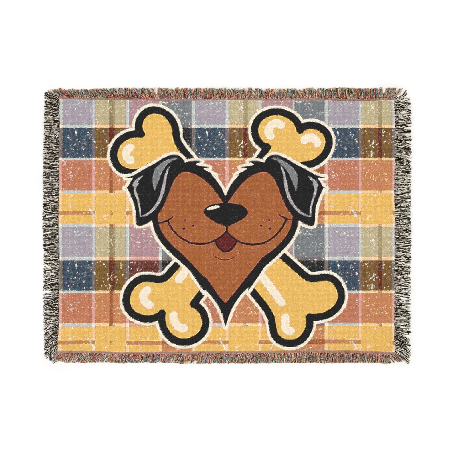 Cross my Heart Dog Blanket - Stay Waggy!