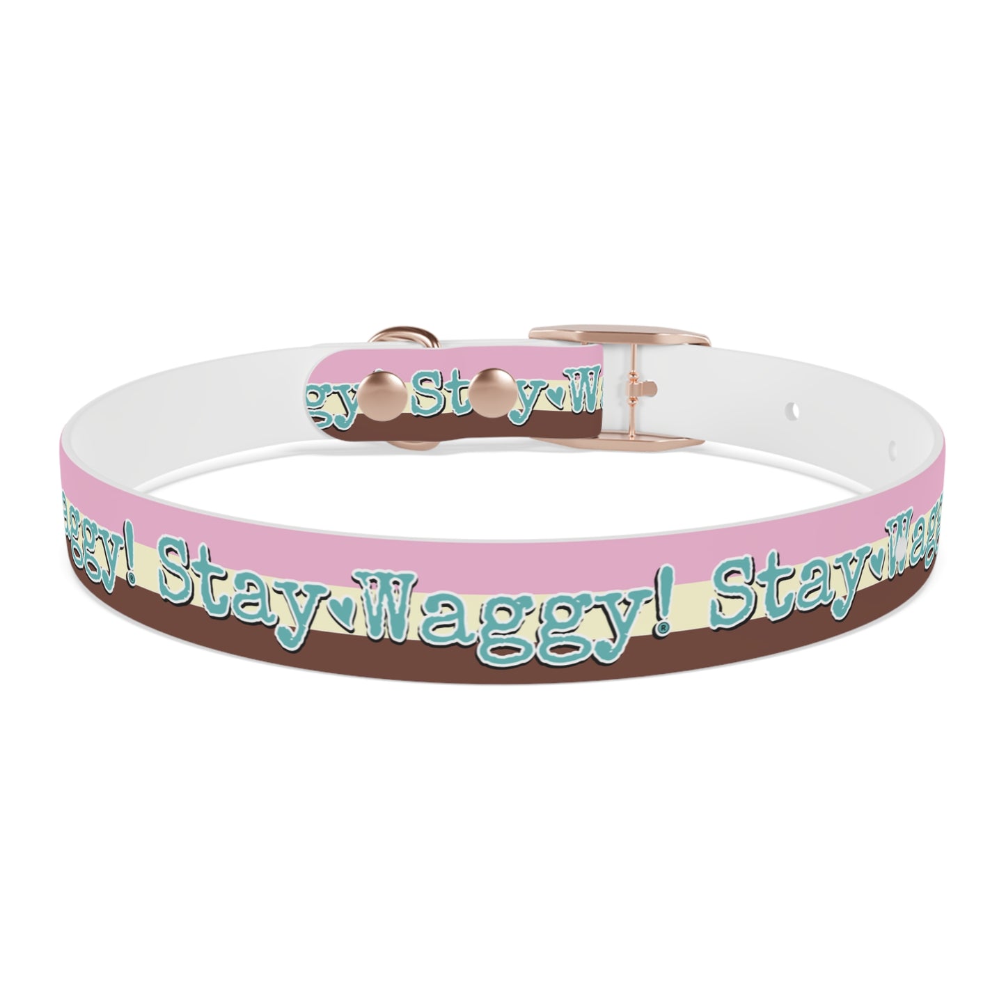 Stay Waggy! Neapolitan Dog Collar