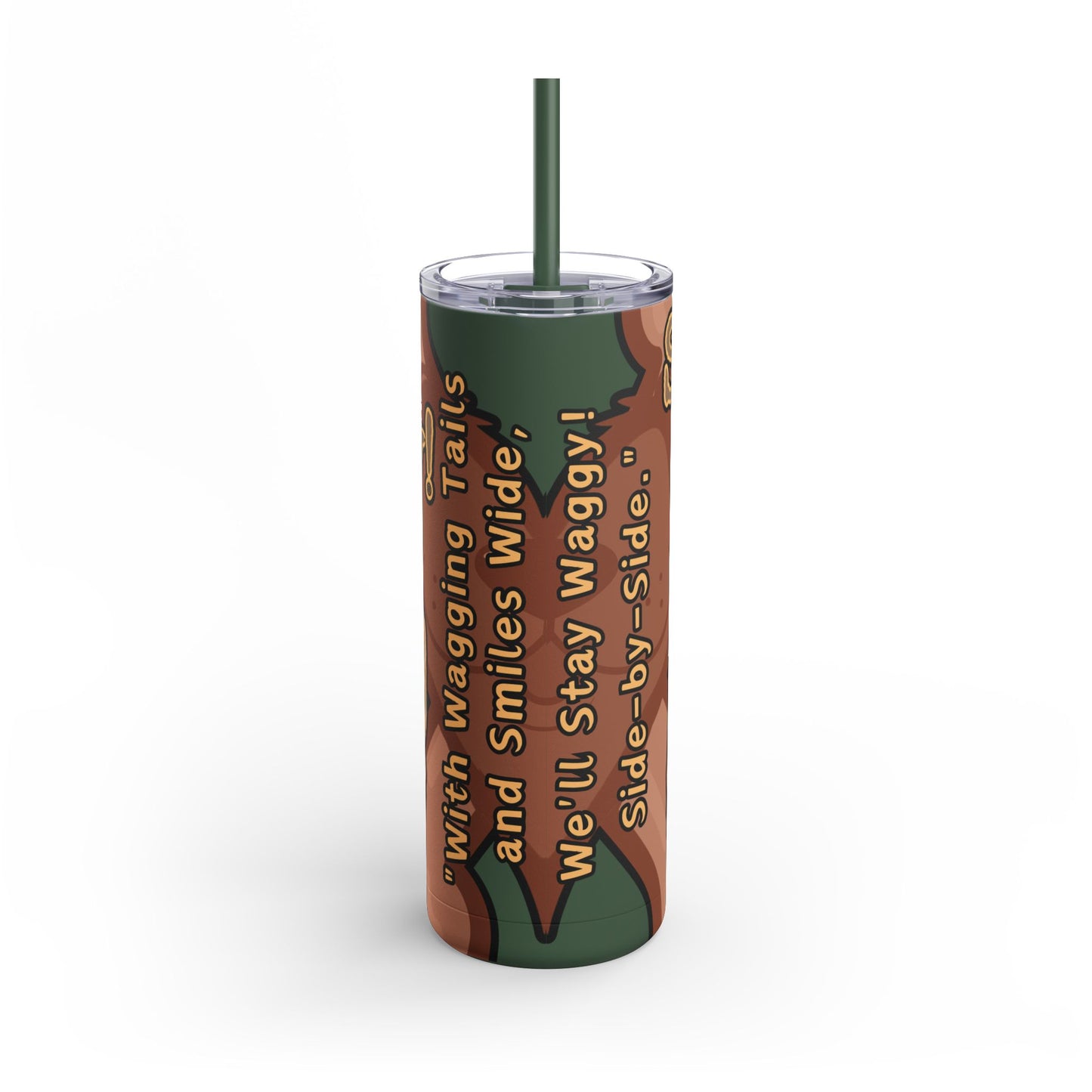 Cute Mutt Tumbler - Stay Waggy!