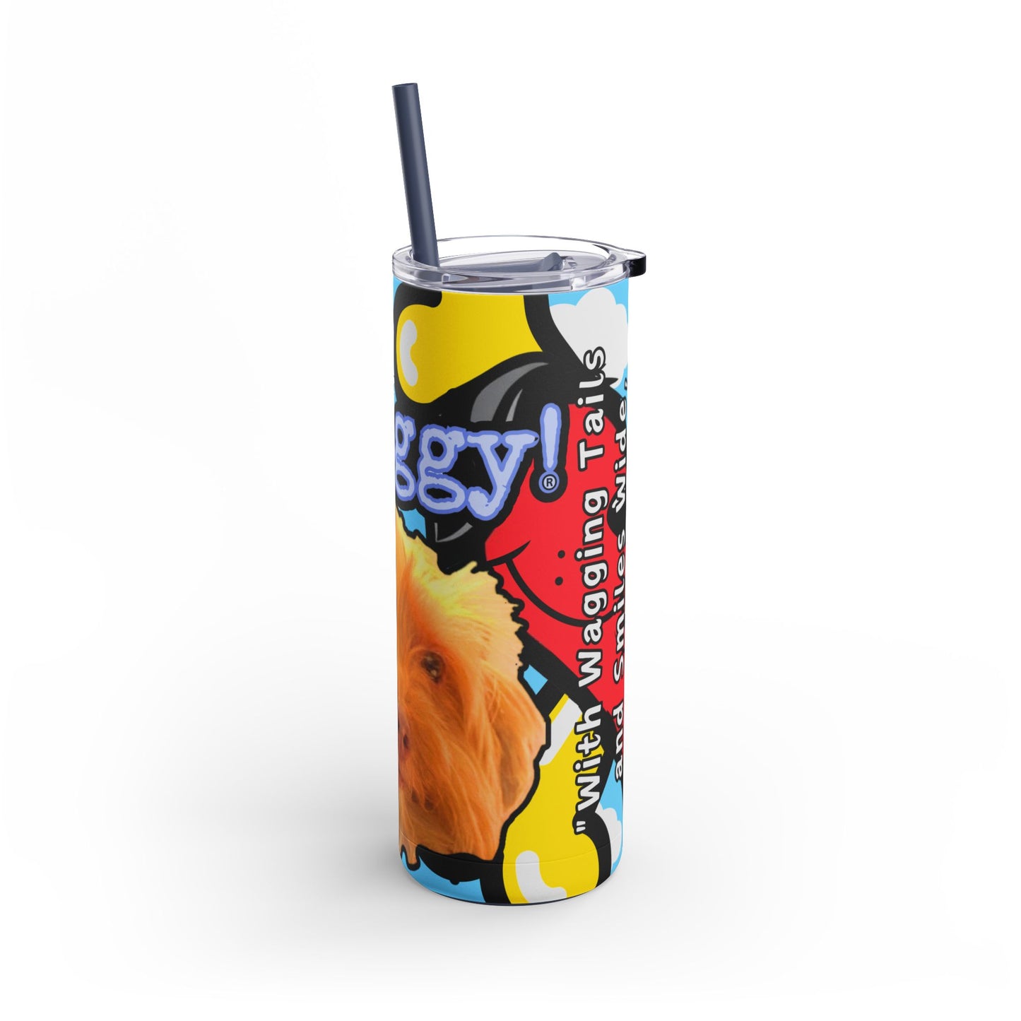 Yorkie Tumbler/Mug - Stay Waggy!